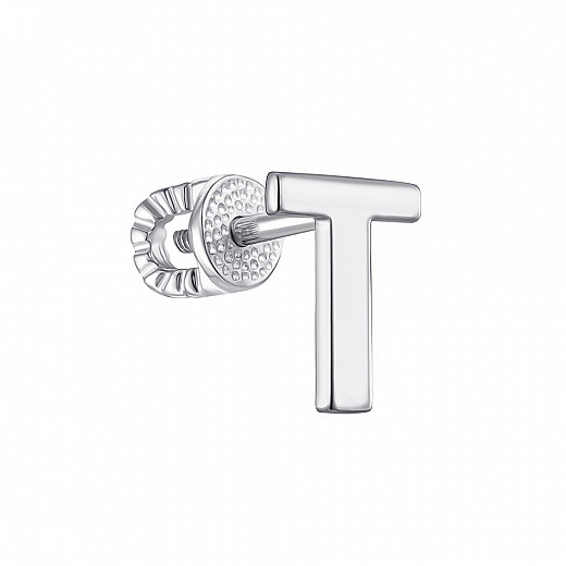 Серьга из серебра 40756-T/12/1 №2